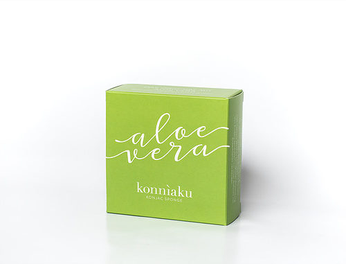 Konnìaku Aloe Vera Konjac Sponge
