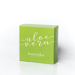 Konnìaku Aloe Vera Konjac Sponge